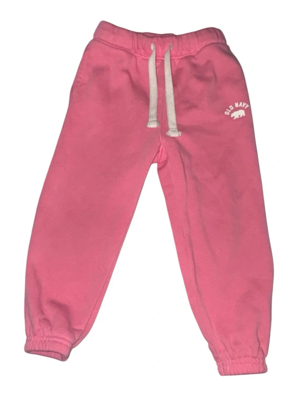 Old Navy Pink Drawstring Fleece Joggers